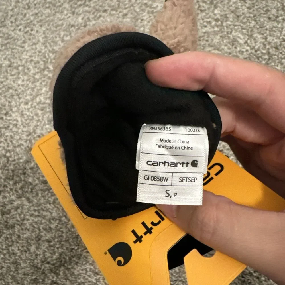 Carhartt Women's Sherpa Insulated Glove GF0858-W Size Small New With Tags